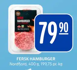 Rema 1000 FERSK HAMBURGER tilbud