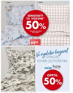 Sparkjøp SENGESETT TIL VOKSNE tilbud