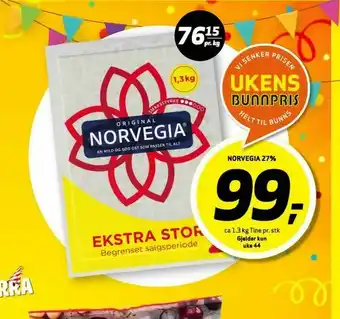 Bunnpris Norvegia tilbud