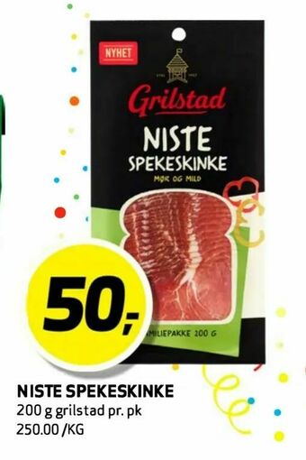 Bunnpris Niste spekeskinke tilbud