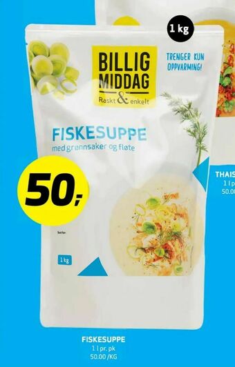 Bunnpris Fiskesuppe tilbud