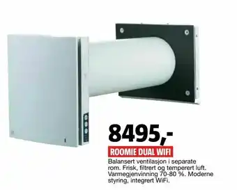 Bauhaus Roomie dual wifi tilbud