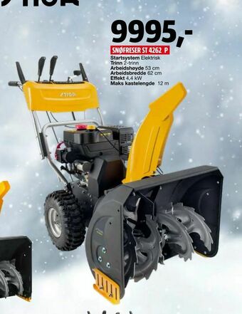 Snøfreser st 4262 p