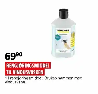 Bauhaus Rengjøringsmiddel til vindusvasken tilbud