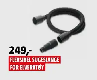 Bauhaus Fleksibel sugeslange for elverktøy tilbud