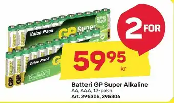 Batteri GP Super Alkaline