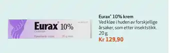 Apotek 1 Eurax 10% krem tilbud