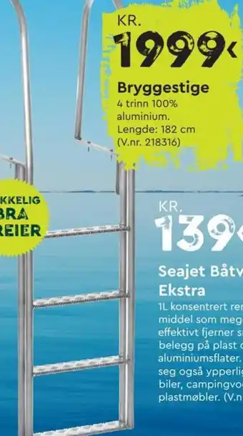 Mekk Bryggestige tilbud