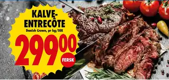 Nordby Supermarket KALVE- ENTRECÔTE tilbud