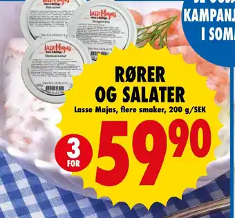Nordby Supermarket RØRER OG SALATER tilbud