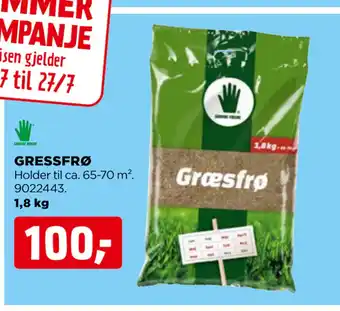 jem & fix GRESSFRØ tilbud