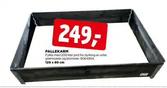 jem & fix PALLEKARM tilbud