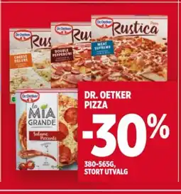 Meny DR. OETKER PIZZA tilbud