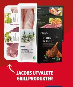 Meny JACOBS UTVALGTE GRILLPRODUKTER tilbud
