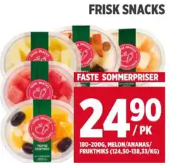 Meny FRISK SNACKS tilbud