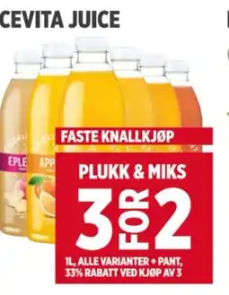 Meny CEVITA JUICE tilbud