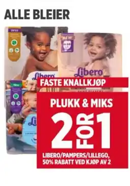 Meny ALLE BLEIER tilbud