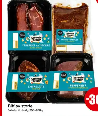 Spar Biff av storfe tilbud