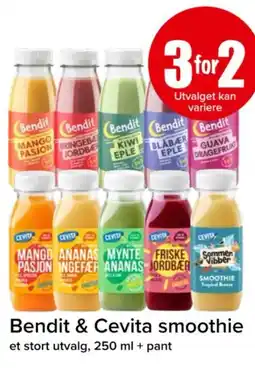Spar Bendit & Cevita smoothie tilbud