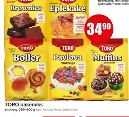 Spar TORO bakemiks tilbud