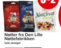 Spar Nøtter fra Den Lille Nøttefabrikken tilbud