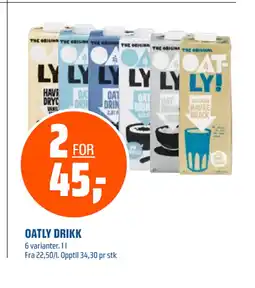 Coop Obs OATLY DRIKK tilbud