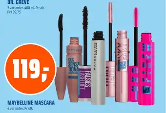 Coop Obs MAYBELLINE MASCARA tilbud