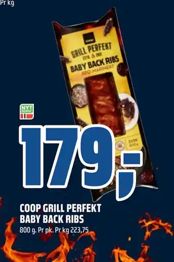 Coop Obs COOP GRILL PERFEKT BABY BACK RIBS tilbud