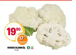 Coop Extra NORSK BLOMKÅL tilbud
