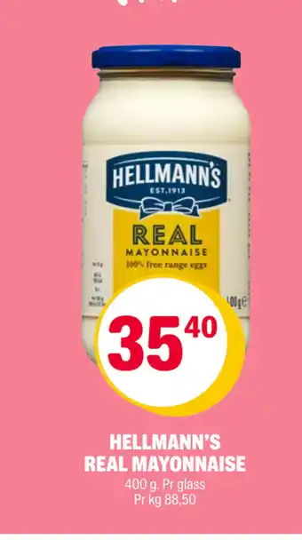 Coop Extra HELLMANN’S REAL MAYONNAISE tilbud