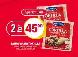 Coop Extra SANTA MARIA TORTILLA tilbud