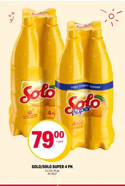 Coop Extra SOLO/SOLO SUPER 4 PK tilbud