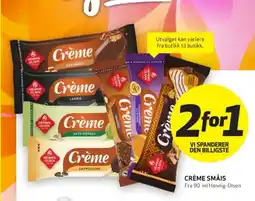 Bunnpris CRÈME SMÅIS tilbud