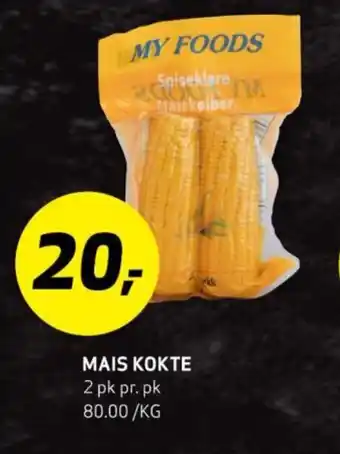 Bunnpris MAIS KOKTE tilbud