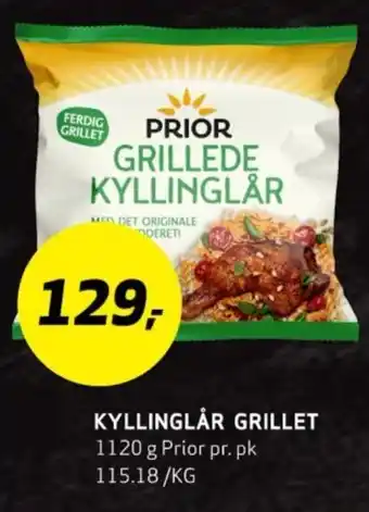 Bunnpris KYLLINGLÅR GRILLET tilbud