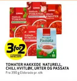 Bunnpris TOMATER HAKKEDE NATURELL, CHILI, HVITLØK, URTER OG PASSATA tilbud