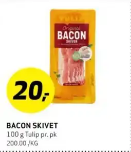 Bunnpris BACON SKIVET tilbud