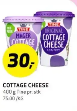 Bunnpris COTTAGE CHEESE tilbud