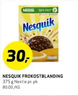 Bunnpris NESQUIK FROKOSTBLANDING tilbud