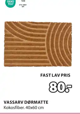 JYSK VASSARV DØRMATTE tilbud