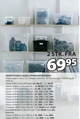 JYSK SMARTSTORE CLASSIC OPPBEVARINGSBOKS tilbud