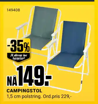 Europris CAMPINGSTOL tilbud