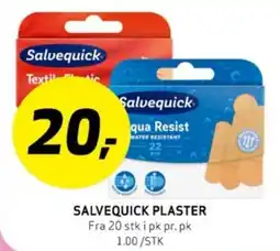 Bunnpris SALVEQUICK PLASTER tilbud