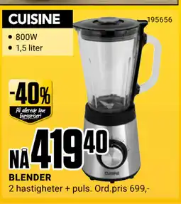 Europris BLENDER tilbud