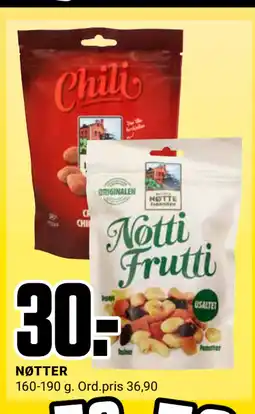 Europris NØTTER tilbud