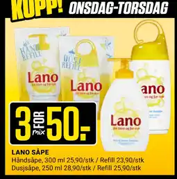 Europris LANO SÅPE tilbud