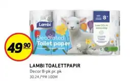 Bunnpris LAMBI TOALETTPAPIR tilbud