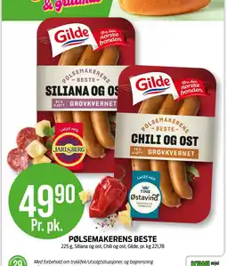 Kiwi PØLSEMAKERENS BESTE tilbud