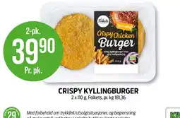 Kiwi CRISPY KYLLINGBURGER tilbud
