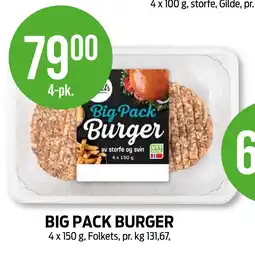 Kiwi BIG PACK BURGER tilbud